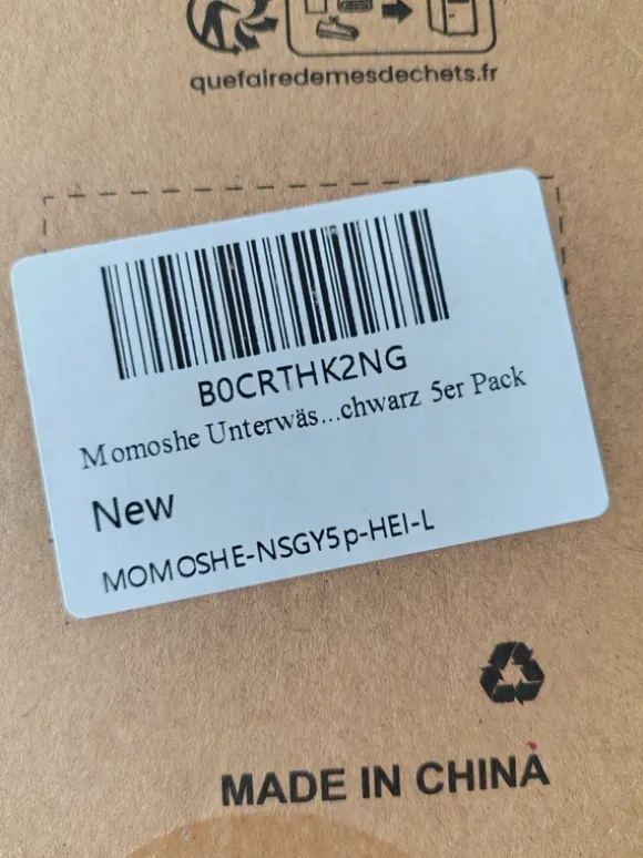 Unterwäsche vom Amazon