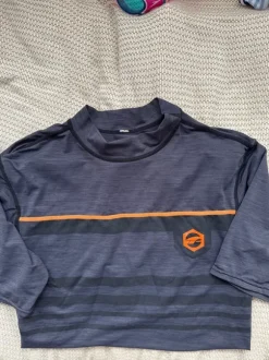 UV Shirt blau orange Größe S