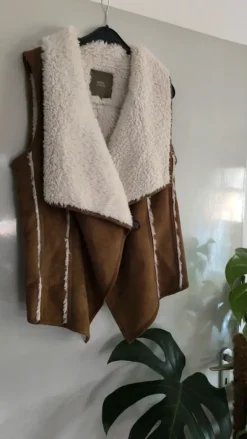 Velour Boucle Weste Western Cowboy Still