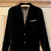 Velvet Suit Anzug Jackett Sakko Blazer Samt