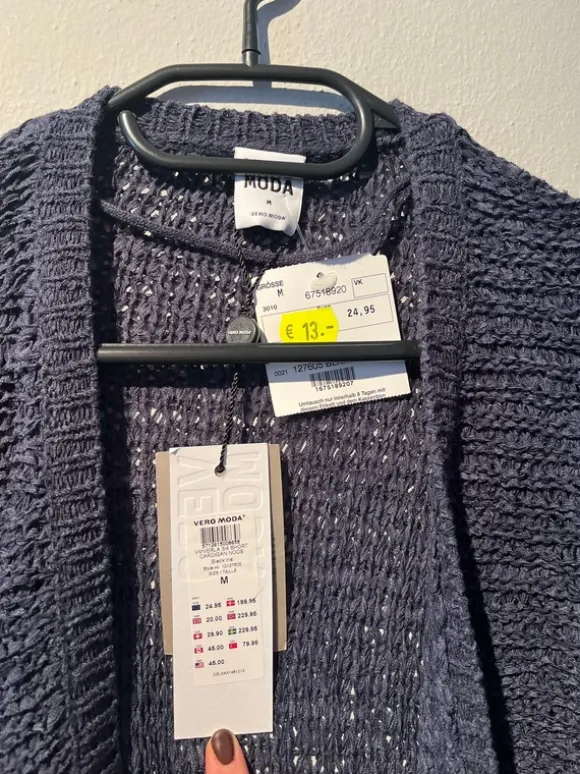 Vero Moda dunkelblauer Cardigan