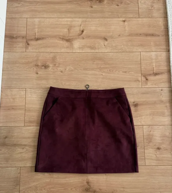 Vero Moda Minirock Gr. M burgund