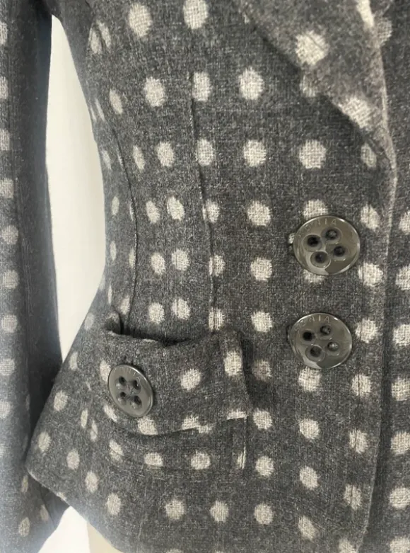Veste courte en laine Sonia Rykiel Vintage