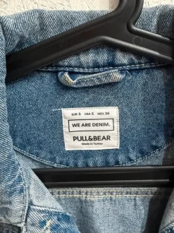 Veste en jean bleue