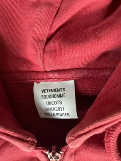 Vetements may the bridges i burn hoodie