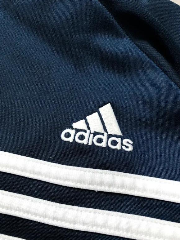 Vintage Adidas Jacke / Trackjacket - Gr. M - Dunkelblau - Y2K - Streetwear - Pashastyle - Neu