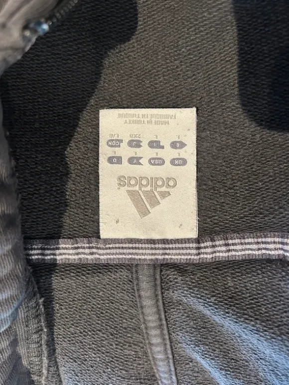 Vintage Adidas Kapuzenjacke
