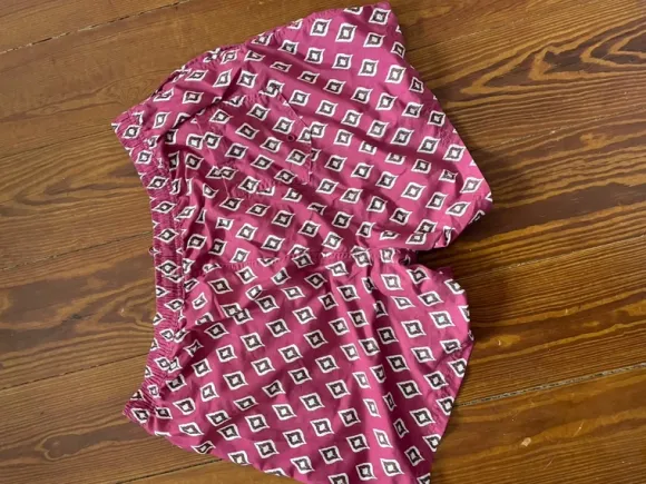 Vintage Badehose mit Muster