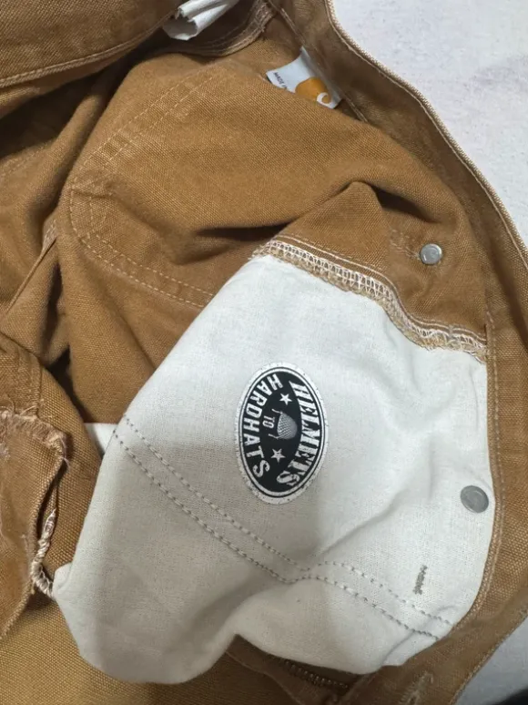 Vintage Carhartt Double Knee B01 BRN Pants Faded