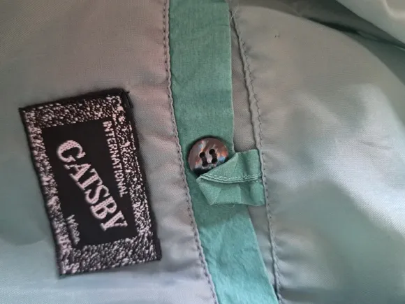 Vintage International silk Gatsby Bomberjacke