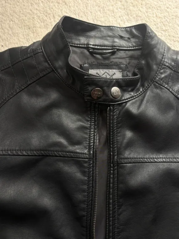 Vintage Lederjacke