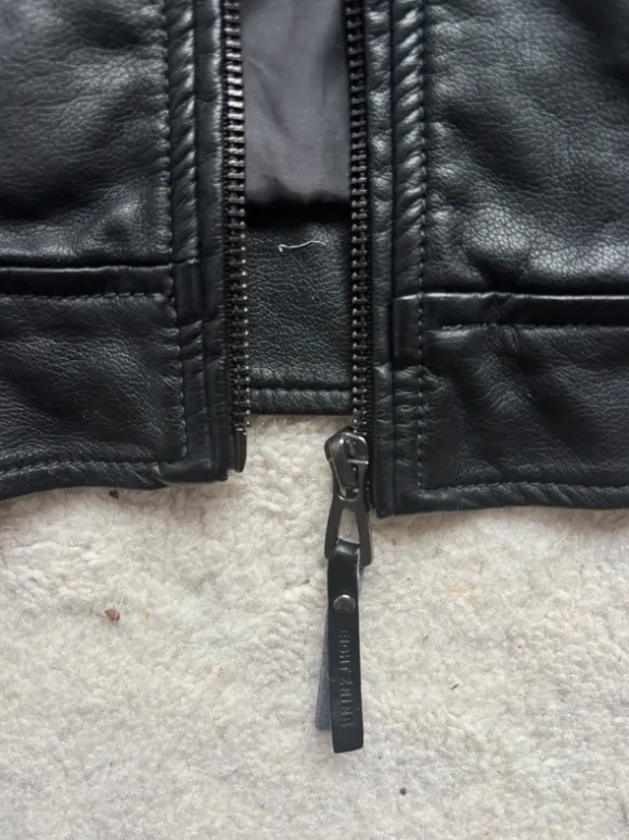 Vintage Lederjacke