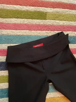 vintage miss sixty low waist schlaghose / stoffhose