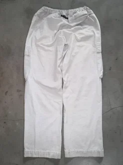 Vintage Nike Trackpants | Cargo Open Leg | S | Beige | Y2K 2000er