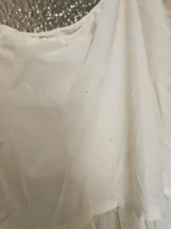 Vintage Petticoat / Unterrock – Cremeweiß – Stufen-Design