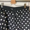 Vintage Polkadot black and white Set pants and shirt