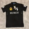 Vintage Polo Ralph Lauren Chief Keef Style mit Munich Schriftzug Size M