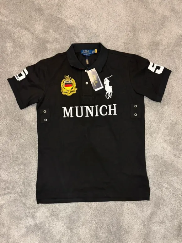 Vintage Polo Ralph Lauren Chief Keef Style mit Munich Schriftzug Size M