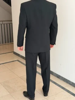 Vintage Power Suit 80s Black