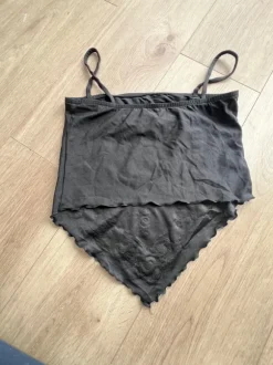 Vintage Schwimmoberteil in Schwarz aus den 2000er