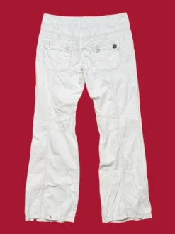 Vintage Stoffhose mit bootcut