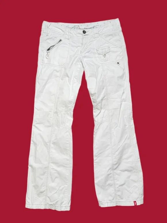 Vintage Stoffhose mit bootcut