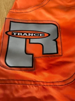 Vintage Trance Rave Cyber Set 90s Y2K Techno Festival Flashlights Neon Orange