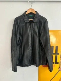 Vintage United Colors of Benetton Lederjacke