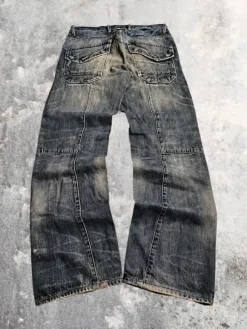 Vintage washed baggy jeans Armani jnco Diesel g-Star True Religion Dolce&Gabana441
