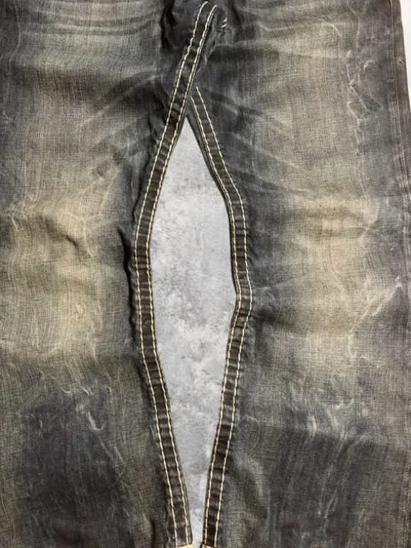 Vintage washed baggy jeans Armani jnco Diesel g-Star True Religion Dolce&Gabana437