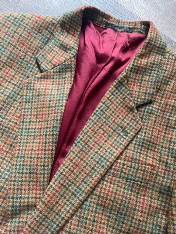 Vintage wool Irish Cottage House blazer