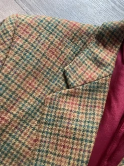 Vintage wool Irish Cottage House blazer