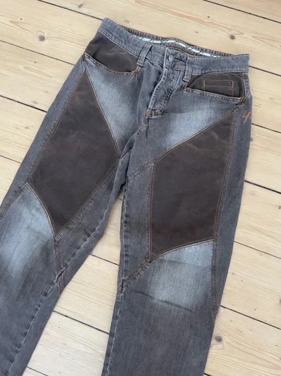 Vintage Y2K 9.2 by Carlo Chionna Patchwork Mens Jeans Size 31