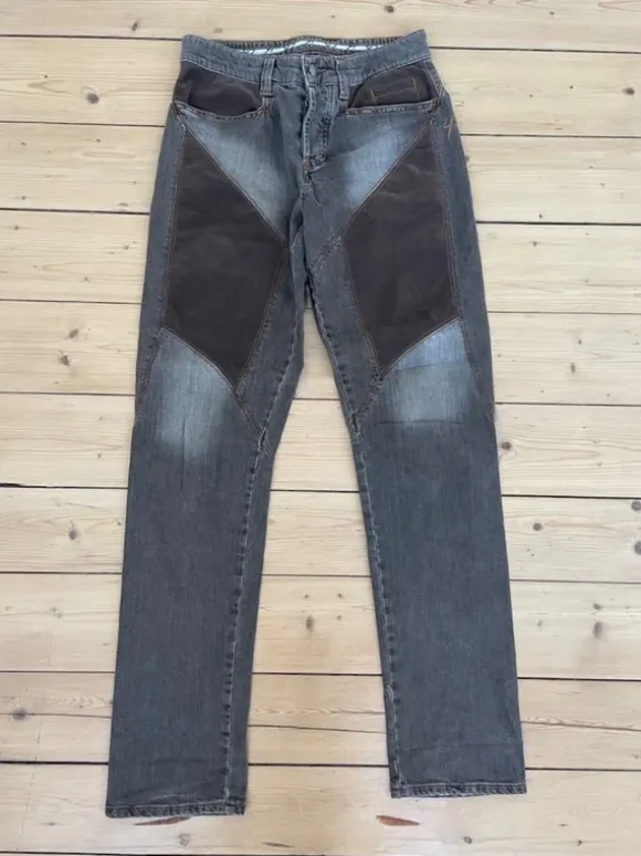 Vintage Y2K 9.2 by Carlo Chionna Patchwork Mens Jeans Size 31