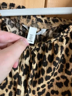 Virale lässige Sommerhose H&M Leoprint
