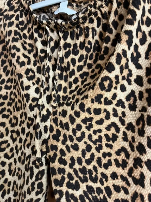 Virale lässige Sommerhose H&M Leoprint