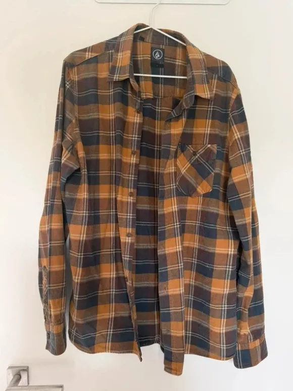Volcom Hemd karo kariert Größe L