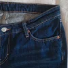 Weekday Vintage Y2K Mid Waist Bootcut Damen Jeans Gr. M blau