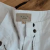 Weiße Cargohose, Caprihose