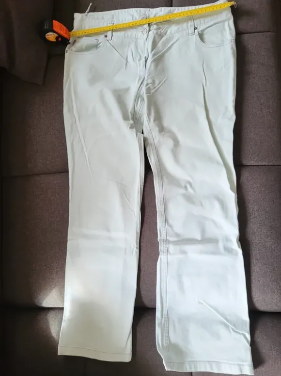 Weiße Jeans 7 Days Gr 44