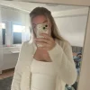 Weiße Kuschel Jacke 🤍