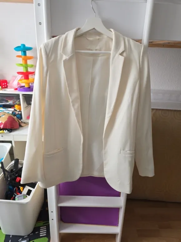Weißer Blazer von HM