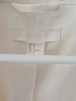 Weißer Blazer von HM