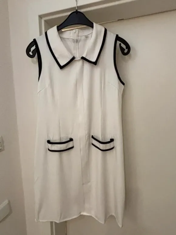 weißes Golfkleid Gr. L