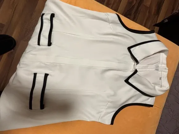 weißes Golfkleid Gr. L