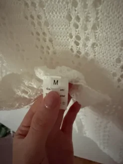 Weißes Strandkleid