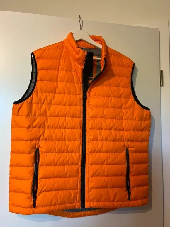 Weste von Nils Sundström, orange, XL