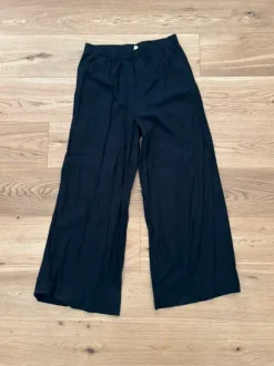 Wide Leg Leinenhose