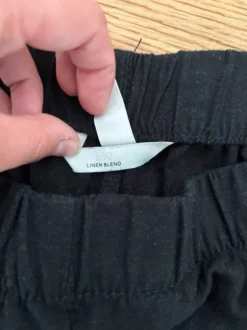 Wide Leg Leinenhose