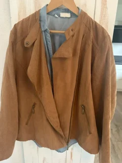 Wildlederjacke